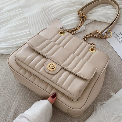 Womens bags fall new 2019 large capacity large chain bag mailman bag fashion shoulder slung small Xiang feng ling lattice bag
Womens bags fall new 2019 large capacity large chain bag mailman bag fashion shoulder slung small Xiang feng ling lattice bag