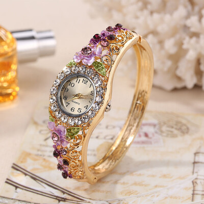 Explosion retro cloisonne 3D flower open womens wrist watch ladies fashion luxury bracelet quartz watch
Explosion retro cloisonne 3D flower open womens wrist watch ladies fashion luxury bracelet quartz watch