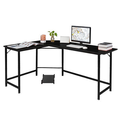 Modern L-Shaped Desk Corner Computer Desk PC Latop Study Table Workstation Home Office Furniture Black
Modern L-Shaped Desk Corner Computer Desk PC Latop Study Table Workstation Home Office Furniture Black