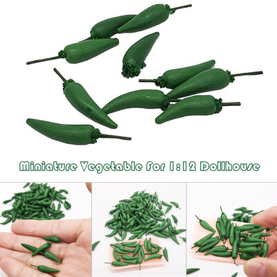 Siaonvr 10Pcs 112 Toy House Miniature Vegetable Green Pepper Kitchen Catering Model Toy
Siaonvr 10Pcs 112 Toy House Miniature Vegetable Green Pepper Kitchen Catering Model Toy