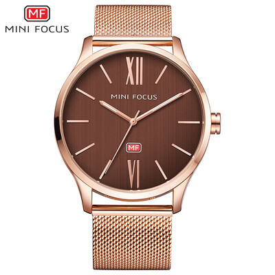 MINI FOCUS mens watch quartz watch business simple trend big three-pin waterproof watch steel mesh belt MF0018G
MINI FOCUS mens watch quartz watch business simple trend big three-pin waterproof watch steel mesh belt MF0018G