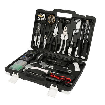 Greensen 84pcs Household Tool Kit Home Repair Combination Tool Set w Multimeter Solder Iron 101084
Greensen 84pcs Household Tool Kit Home Repair Combination Tool Set w Multimeter Solder Iron 101084
