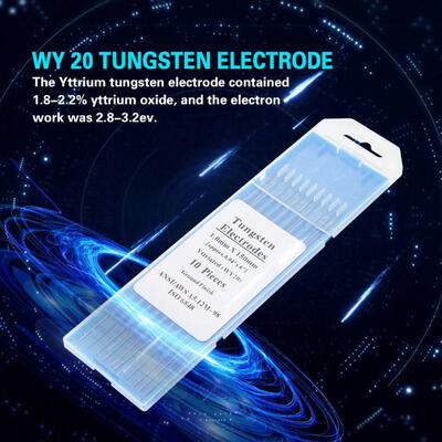 Greensen 10pcs WY20 Yttrium Tungsten Electrode for Tig Welding Machine10mm150mm
Greensen 10pcs WY20 Yttrium Tungsten Electrode for Tig Welding Machine10mm150mm