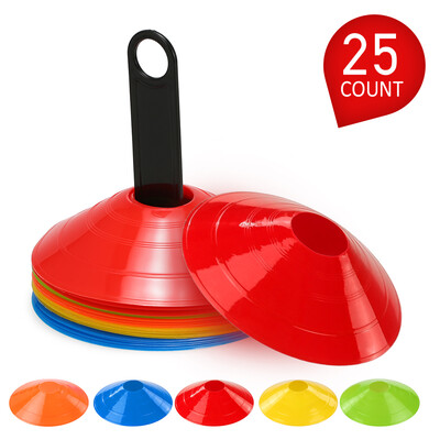 15pcs Agility Disc Cone Set Multi Sport Training Space Cones with Plastic Stand Holder for Soccer Football Ball Game Disc Mini Tra
15pcs Agility Disc Cone Set Multi Sport Training Space Cones with Plastic Stand Holder for Soccer Football Ball Game Disc Mini Tra