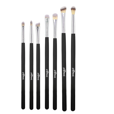Popfeel 7pcs Eyes Makeup Tool Wood Handle Soft Synthetic Hair Brand Professional Eyeshadow Makeup Brush Set
Popfeel 7pcs Eyes Makeup Tool Wood Handle Soft Synthetic Hair Brand Professional Eyeshadow Makeup Brush Set