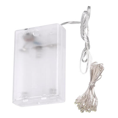 50LED 5m LED Silver Copper Wire Battery String Fairy Ligh Xmas Party Lamp
50LED 5m LED Silver Copper Wire Battery String Fairy Ligh Xmas Party Lamp