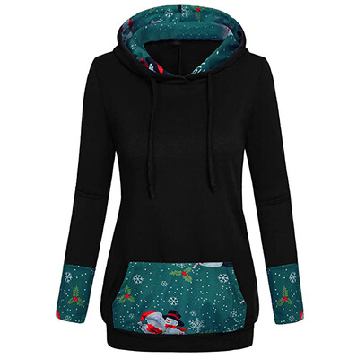 Starmoon Fashion Casual Women Patchwork Hoodie Sweatshirt Christmas Print Pullover Blouse
Starmoon Fashion Casual Women Patchwork Hoodie Sweatshirt Christmas Print Pullover Blouse
