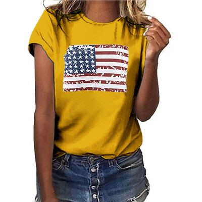 Starmoon Women Plus Size National Flag Independence Day Print Short Sleeve T-Shirt Tops
Starmoon Women Plus Size National Flag Independence Day Print Short Sleeve T-Shirt Tops