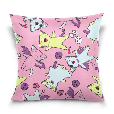 ALAZA Throw Pillow Cover 16 X 16 inch Christmas Gift Cushion Cover with Halloween Cats Printed Pillowcase
ALAZA Throw Pillow Cover 16 X 16 inch Christmas Gift Cushion Cover with Halloween Cats Printed Pillowcase