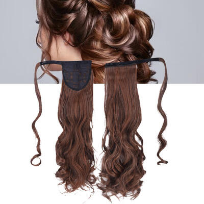 Greensen Women Long Curly Hair Extension Wig Piece Traceless Invisible False Ponytail Hair Piece 
Greensen Women Long Curly Hair Extension Wig Piece Traceless Invisible False Ponytail Hair Piece