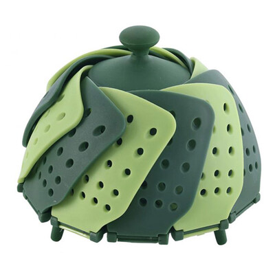 Silicone Folding Steamer Fruit Green Basket Sieve Vegetable Plate for Kitchen Cooking Tool Folding Steamer Basket
Silicone Folding Steamer Fruit Green Basket Sieve Vegetable Plate for Kitchen Cooking Tool Folding Steamer Basket
