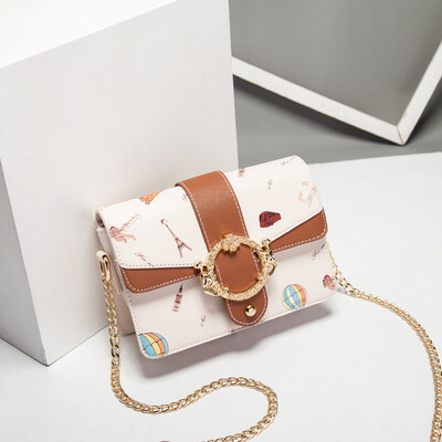 Summer Chain Little Girl Up-trend Korean Edition Single Shoulder Inclined Bag ins Over-fire Fashion Baitao Inclined Span
Summer Chain Little Girl Up-trend Korean Edition Single Shoulder Inclined Bag ins Over-fire Fashion Baitao Inclined Span