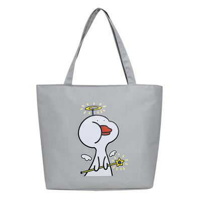 Cartoon Duck Print Shoulder Handbags Canvas Women Large Top-handle Totes 
Cartoon Duck Print Shoulder Handbags Canvas Women Large Top-handle Totes
