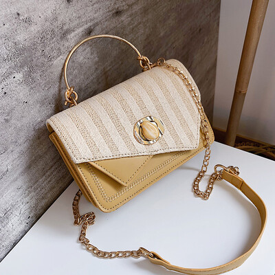 Korean Joker bag chic texture color chain womens bag new 2019 casual shoulder slung small square bag
Korean Joker bag chic texture color chain womens bag new 2019 casual shoulder slung small square bag