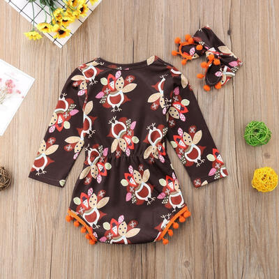 Thanksgiving Day Newborn Kids Infant Baby Girl Long Sleeve Cotton Romper JumpsuitHeadband 2PCS
Thanksgiving Day Newborn Kids Infant Baby Girl Long Sleeve Cotton Romper JumpsuitHeadband 2PCS