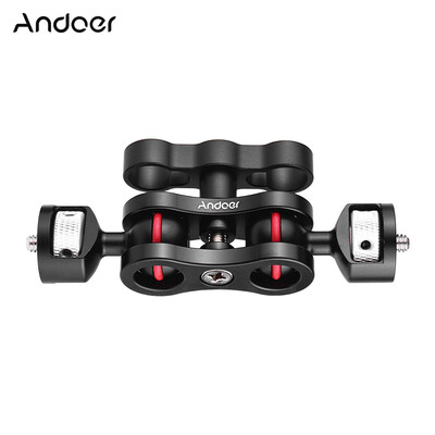 Andoer Multi-functional Aluminium Alloy Articulating Magic Arm Ball Head Arm Mount Clamp Adapter CNC Processing Manufacturing with
Andoer Multi-functional Aluminium Alloy Articulating Magic Arm Ball Head Arm Mount Clamp Adapter CNC Processing Manufacturing with