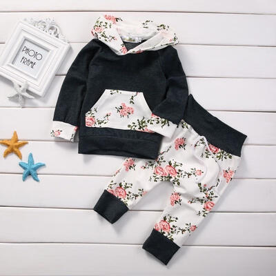 Newborn Baby Boy Girl Kids Hooded Tops Long Pants Outfit Clothes Set 2Pcs
Newborn Baby Boy Girl Kids Hooded Tops Long Pants Outfit Clothes Set 2Pcs