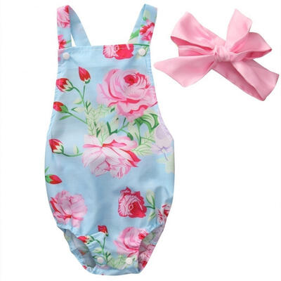 2Pcs sets Toddler Baby Girls Clothes Flower Romper Jumpsuit BodysuitHeadband Summer Outfits Sunsuit
2Pcs sets Toddler Baby Girls Clothes Flower Romper Jumpsuit BodysuitHeadband Summer Outfits Sunsuit