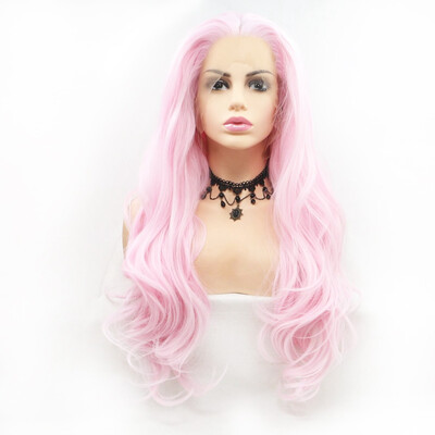 Amazing Star Lace Frontal Wigs Long Curly Wave Luminous Color Heat Resistant Middle Part Synthetic Hair Wigs For Fashion Women
Amazing Star Lace Frontal Wigs Long Curly Wave Luminous Color Heat Resistant Middle Part Synthetic Hair Wigs For Fashion Women