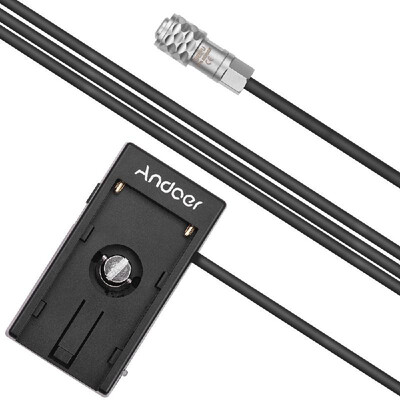 Andoer Blackmagic Cinema Camera BMPCC 4K Power Supply Mount Plate Adapter with Spring Cable for Sony NP-F970 F750 F550 Battery
Andoer Blackmagic Cinema Camera BMPCC 4K Power Supply Mount Plate Adapter with Spring Cable for Sony NP-F970 F750 F550 Battery