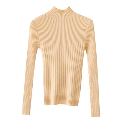 Autumn And Winter Turtleneck Collar Long Sleeve Sweater Women Solid Color Slim Pullover Casual Knitted Bottoming Shirt Sweaters
Autumn And Winter Turtleneck Collar Long Sleeve Sweater Women Solid Color Slim Pullover Casual Knitted Bottoming Shirt Sweaters