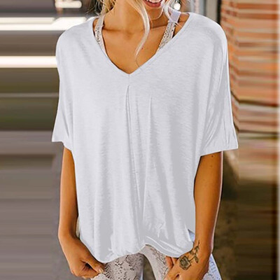 Nomeni Women Girls Plus Size Solid Color Print Short Sleeved T-shirt Blouse Tops
Nomeni Women Girls Plus Size Solid Color Print Short Sleeved T-shirt Blouse Tops