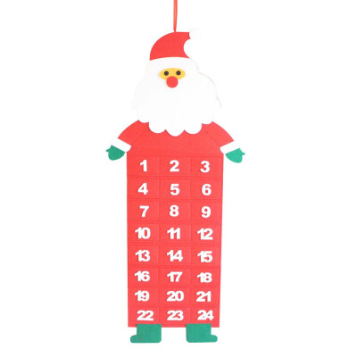 Siaonvr Christmas Advent Calendar & Pockets Felt Kids Wall Hanging Countdown Decors
Siaonvr Christmas Advent Calendar & Pockets Felt Kids Wall Hanging Countdown Decors