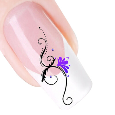 Toponeto 5pcs 3D Design Purple Flower Nail Tip Art Water Transfers Decal Sticker
Toponeto 5pcs 3D Design Purple Flower Nail Tip Art Water Transfers Decal Sticker