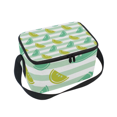 ALAZA Insulated Lunch Box Colourful Fruit Pattern Lunch Bag for Men Women Portable Tote Bag Cooler Bag
ALAZA Insulated Lunch Box Colourful Fruit Pattern Lunch Bag for Men Women Portable Tote Bag Cooler Bag