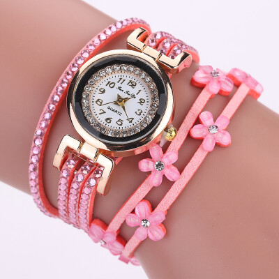 Wrapping table brand fashion watch fashion belt rhinestone winding bracelet watch
Wrapping table brand fashion watch fashion belt rhinestone winding bracelet watch
