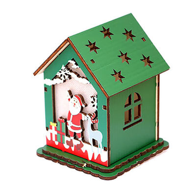 New Wooden DIY Assembly House Christmas Desk Ornaments With LED Candle Light For Indoor Holiday Party Decor Accessories Home Decor
New Wooden DIY Assembly House Christmas Desk Ornaments With LED Candle Light For Indoor Holiday Party Decor Accessories Home Decor