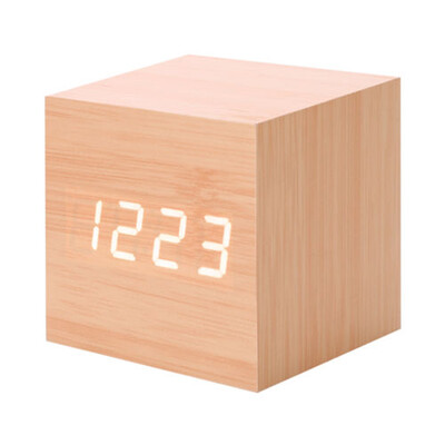 Gobestart New Modern Wooden Wood Digital LED Desk Alarm Clock Thermometer Timer Calendar
Gobestart New Modern Wooden Wood Digital LED Desk Alarm Clock Thermometer Timer Calendar