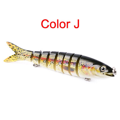 VISSEN 1PCS 1328cm 19g Fake Lures Artificial Multi-section Fishes Fishing Bait Flexible Baiting Lure Fishing Trolling Wobblers
VISSEN 1PCS 1328cm 19g Fake Lures Artificial Multi-section Fishes Fishing Bait Flexible Baiting Lure Fishing Trolling Wobblers