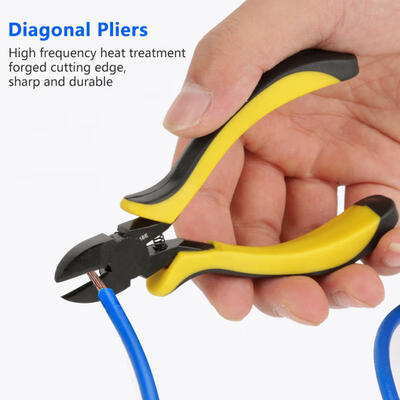 Greensen 1pc Diagonal Pliers Cable Wire Side Cutter Cutting Pliers Repair Tool 125mm
Greensen 1pc Diagonal Pliers Cable Wire Side Cutter Cutting Pliers Repair Tool 125mm