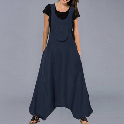 Starmoon Women Casual Harlan Linen Sleeveless Soild Loose Sling Vest Playsuit Jumsuit
Starmoon Women Casual Harlan Linen Sleeveless Soild Loose Sling Vest Playsuit Jumsuit