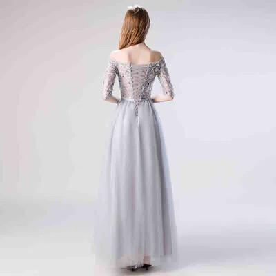 Juexiuxinniang Banquet Evening Gown Dinner Black Long Annual Meeting Dresses Womens Field Queen Net Yarn 9517
Juexiuxinniang Banquet Evening Gown Dinner Black Long Annual Meeting Dresses Womens Field Queen Net Yarn 9517