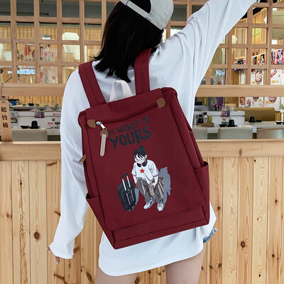 Summer fresh big bag female 2019 simple texture canvas backpack wild natural student large capacity backpack
Summer fresh big bag female 2019 simple texture canvas backpack wild natural student large capacity backpack