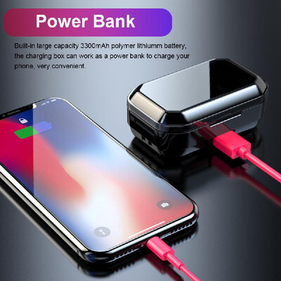G02 TWS-Wireless BT50 Headphones Headsets Mini In-Ear Sports Stereo Earphones Earbuds IPX6 Waterproof with Multi-functional 3300m
G02 TWS-Wireless BT50 Headphones Headsets Mini In-Ear Sports Stereo Earphones Earbuds IPX6 Waterproof with Multi-functional 3300m