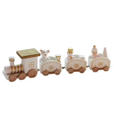 Wood Christmas Train with Santabear Xmas kid toys gift ornament Christmas Decoration for Home
Wood Christmas Train with Santabear Xmas kid toys gift ornament Christmas Decoration for Home