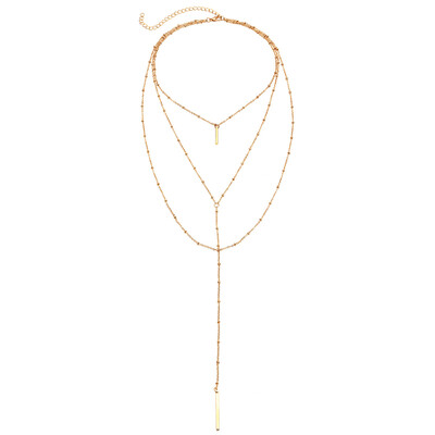 Bohemian Long Pendant Necklaces For Women Vintage Gold Color Beads Choker Multi layer Necklace Statement Jewelry 2018
Bohemian Long Pendant Necklaces For Women Vintage Gold Color Beads Choker Multi layer Necklace Statement Jewelry 2018