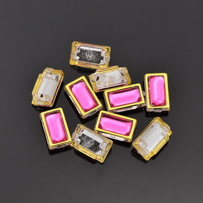 Sew on Taiwan Acrylic Garment Accessories Rectangle Fuchsia 125x75x7mm Hole 1mm
Sew on Taiwan Acrylic Garment Accessories Rectangle Fuchsia 125x75x7mm Hole 1mm