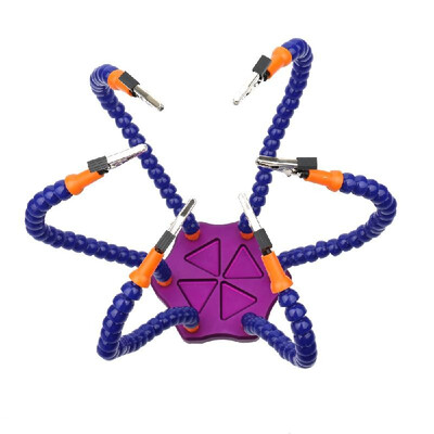 Multifunctional Soldering Helping Hands with 6pcs Flexible Arms for Circuit Board Welding Auxiliary Tools
Multifunctional Soldering Helping Hands with 6pcs Flexible Arms for Circuit Board Welding Auxiliary Tools