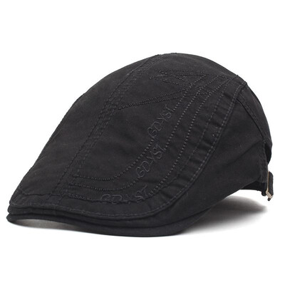 Retro Unisex Men Women Duckbill Cap Cotton Blends Solid Color Embroidery Driving Sport Beret Hat
Retro Unisex Men Women Duckbill Cap Cotton Blends Solid Color Embroidery Driving Sport Beret Hat