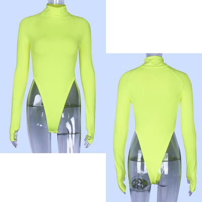 Ladies Women High Turtle Neck Long Sleeve Bodysuit Plain Casual Leotard Top Jump
Ladies Women High Turtle Neck Long Sleeve Bodysuit Plain Casual Leotard Top Jump