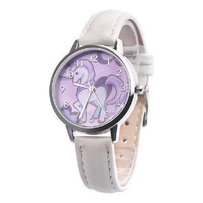 Fashion Lovely Cartoon Unicorn Watch Stainless Steel Girl Cute Leather Band Quartz Wrist Watches
Fashion Lovely Cartoon Unicorn Watch Stainless Steel Girl Cute Leather Band Quartz Wrist Watches
