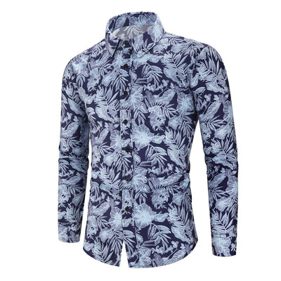 Toponeto Mens Autumn Splicing Business Leisure Printing Long-sleeved Shirt Top Blouse
Toponeto Mens Autumn Splicing Business Leisure Printing Long-sleeved Shirt Top Blouse
