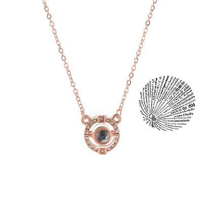 With Card Round 100 Language I love You Necklace For Women Wedding Letter Necklace Jewelry Drop Shipping
With Card Round 100 Language I love You Necklace For Women Wedding Letter Necklace Jewelry Drop Shipping