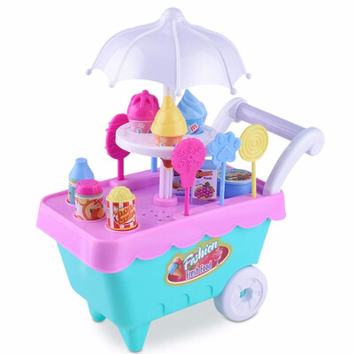 Gobestart Children Gift Ice Cream Cart Play Set Kids Pretend play Toy Food Toys Education
Gobestart Children Gift Ice Cream Cart Play Set Kids Pretend play Toy Food Toys Education
