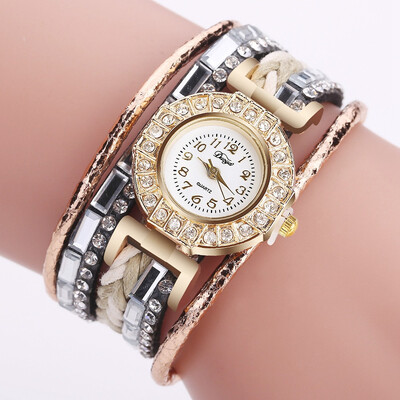 Manufacturers supply Europe&the United States hot new hand-woven braided ladies fashion watch with rhinestone trend bracelet watch
Manufacturers supply Europe&the United States hot new hand-woven braided ladies fashion watch with rhinestone trend bracelet watch