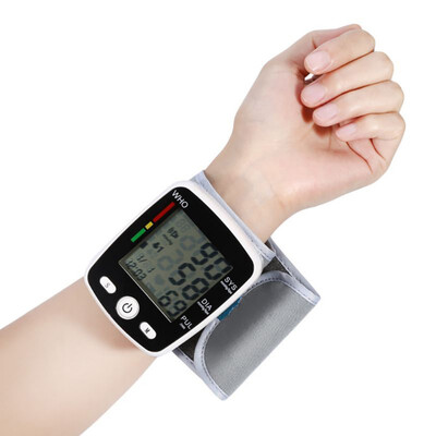 Automatic Wrist Digital Blood Pressure Monitor Tonometer Meter USB Charge Wrist LCD Display
Automatic Wrist Digital Blood Pressure Monitor Tonometer Meter USB Charge Wrist LCD Display